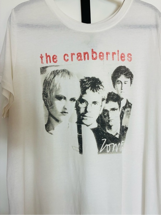 torrid Tops - NWOT Torrid The Cranberries Vintage-Style White Band Graphic Tee “Zombie” 2X